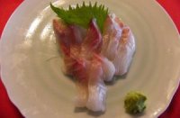 Tai sashimi